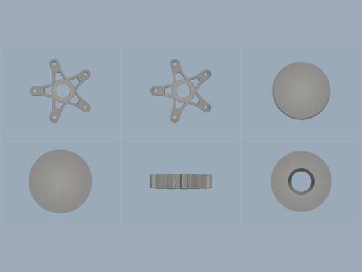 齿轮结构指尖陀螺 New_hand_spinner_six_gears缩略图