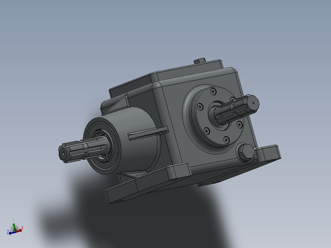 锥齿轮箱 Bevel Gear Box