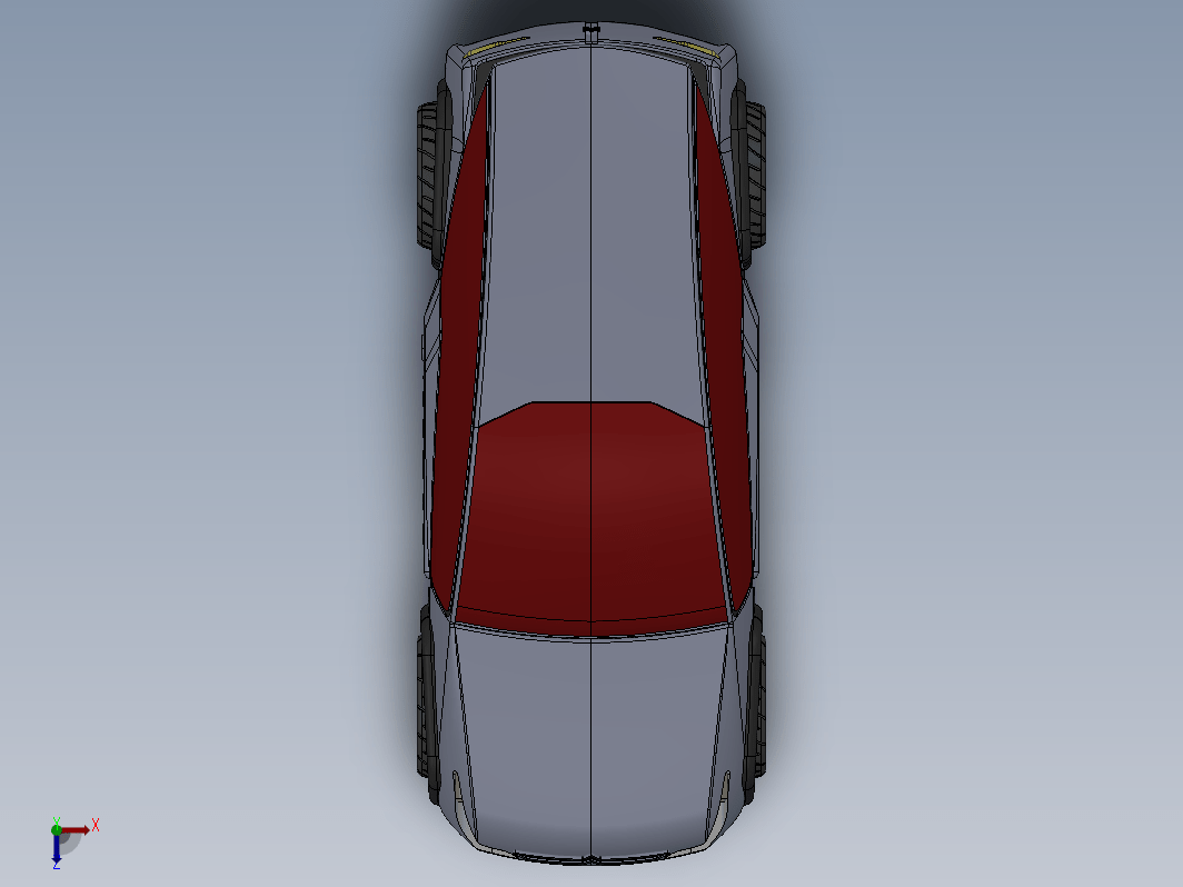 简易Citroen轿车外形