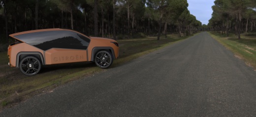 简易Citroen轿车外形缩略图