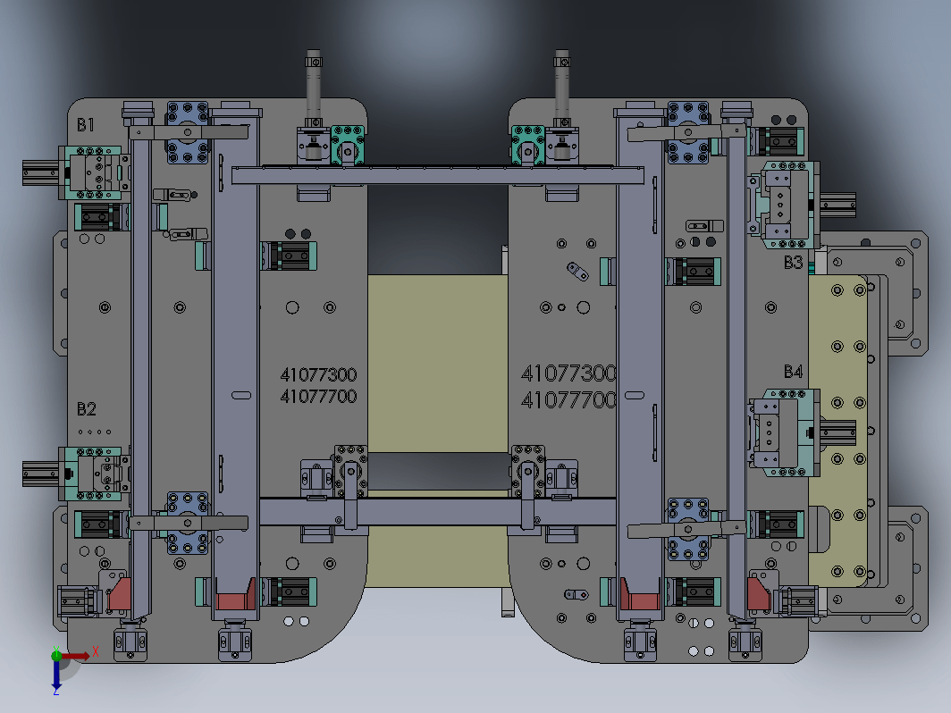 车架机械手焊接夹具