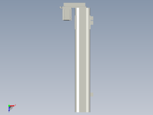MT100BS-L500 数控模组 线性滑台模型.MT100BS.L10.500.BL.M20B.C4.3D缩略图