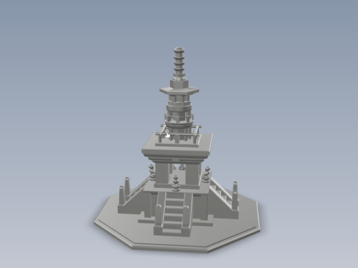 Dabo tower韩国大宝塔