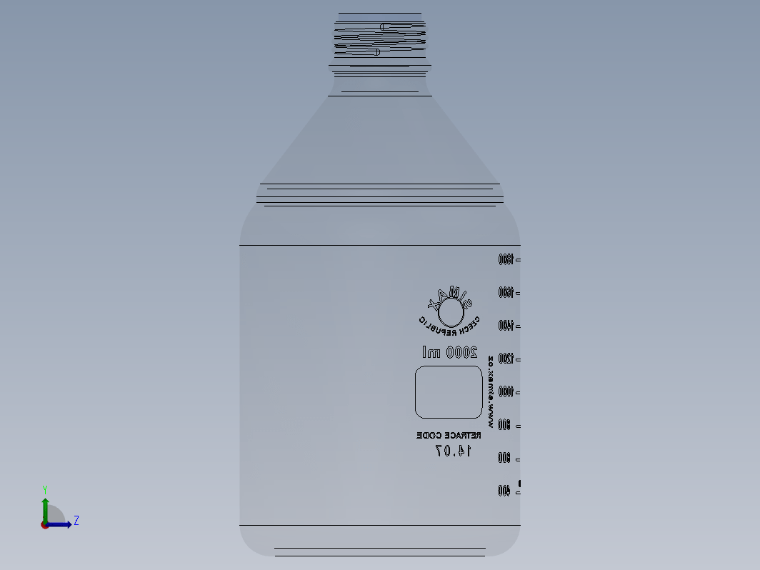 Simax实验室瓶2lGL45