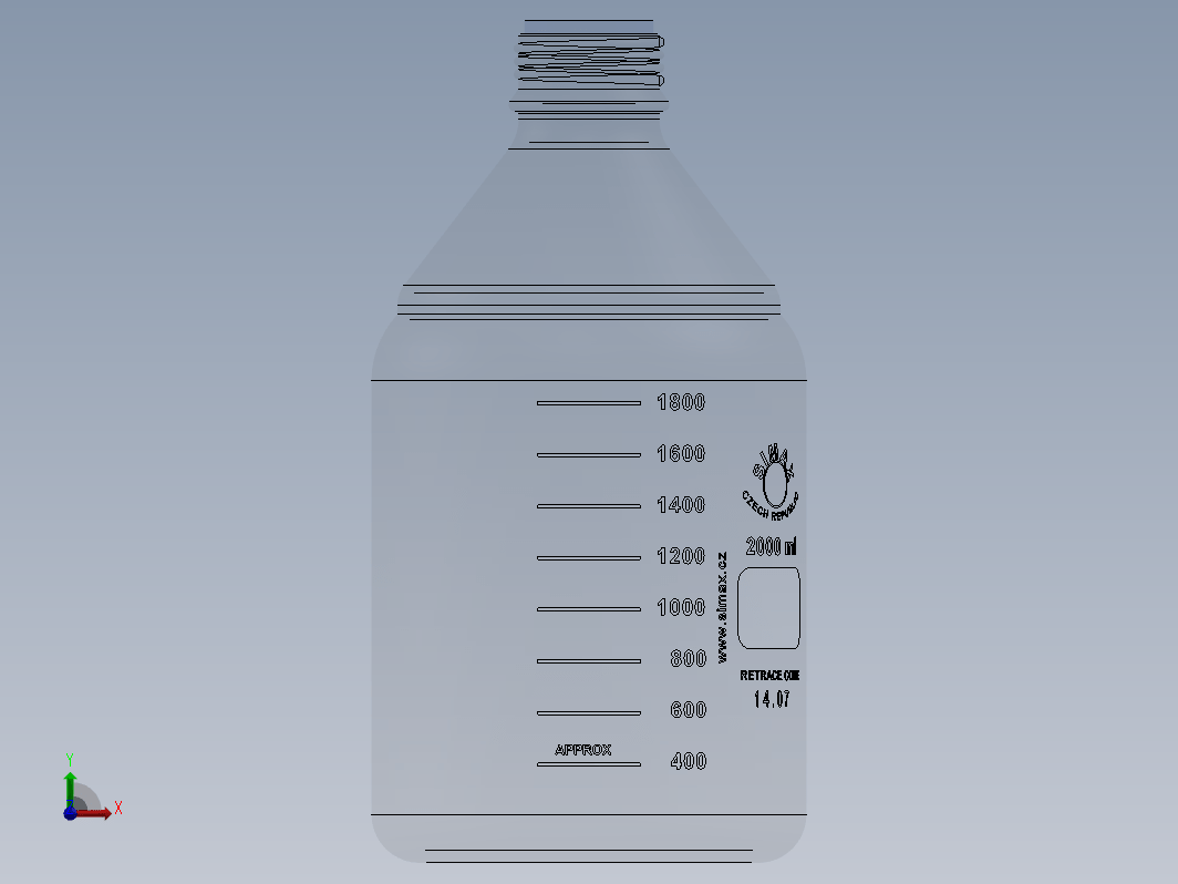 Simax实验室瓶2lGL45