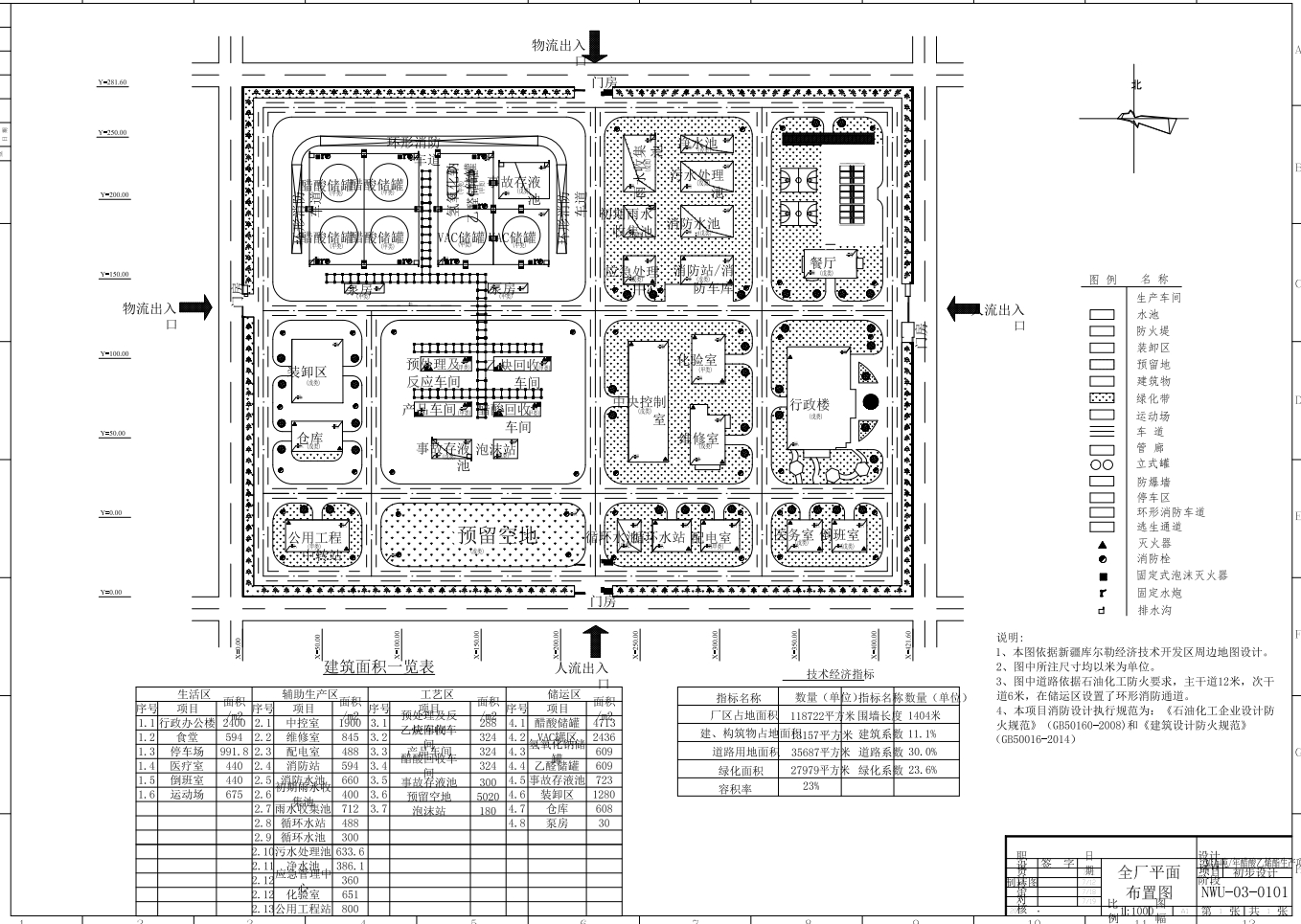 年产30万吨醋酸乙烯项目设计+CAD+说明