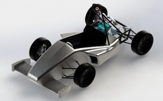 FSAE sr500卡丁赛车