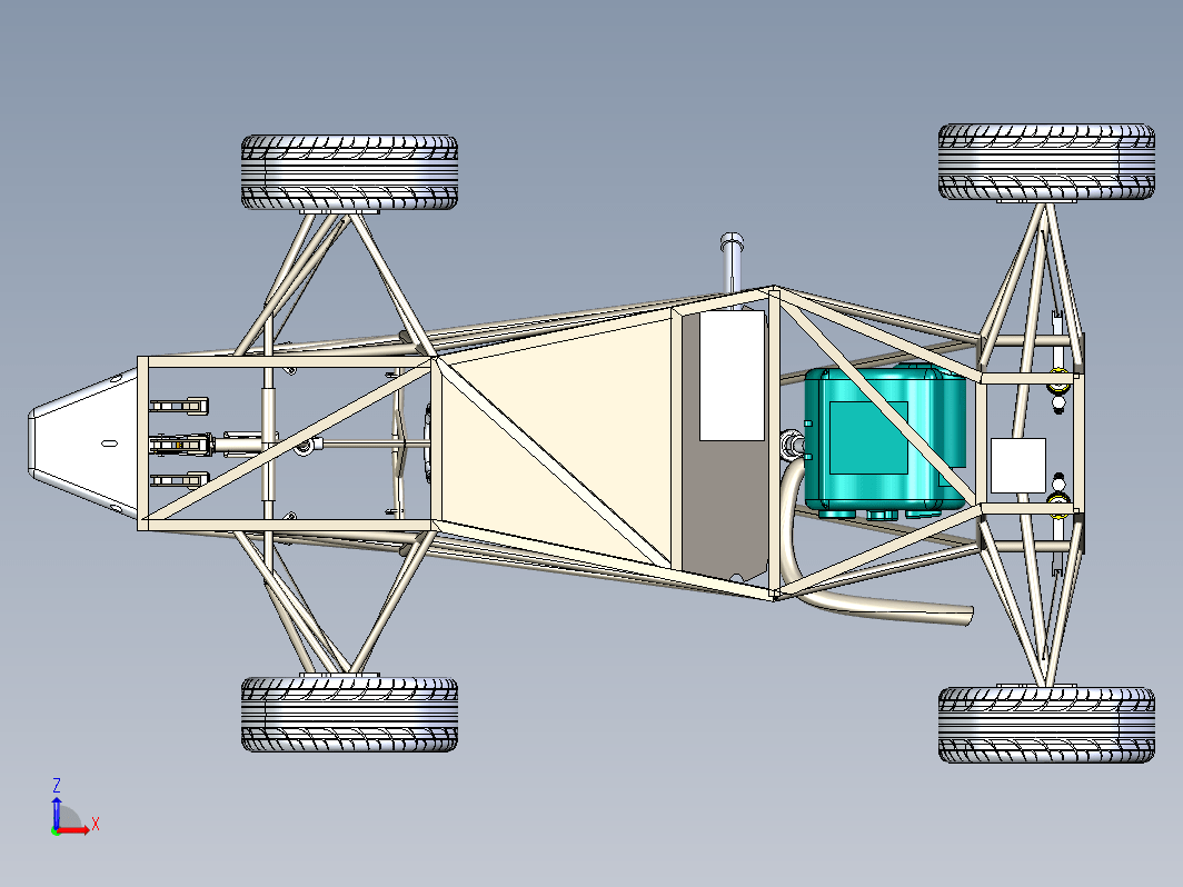 FSAE sr500卡丁赛车