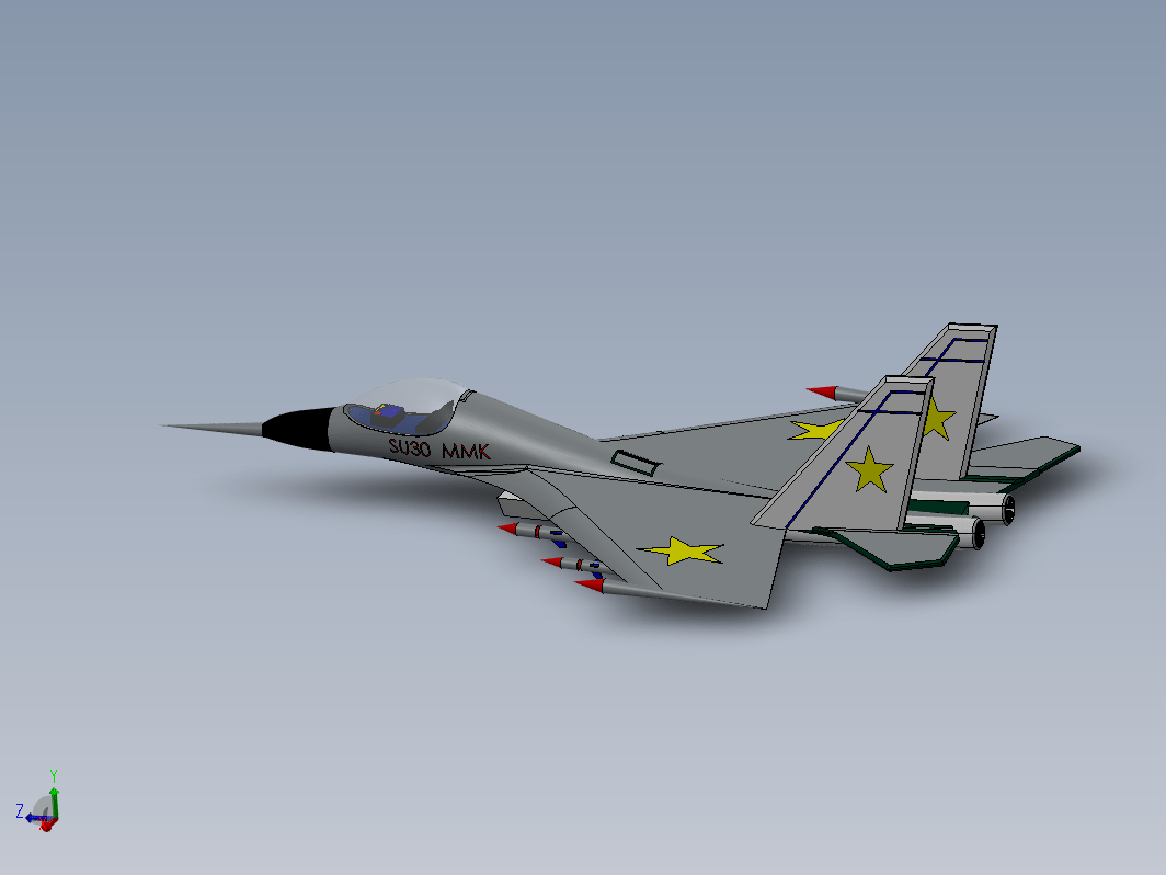 SU30 MMK苏30战斗机