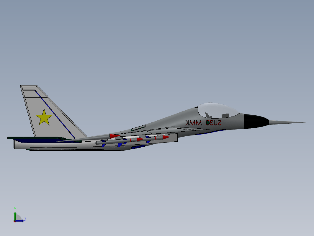 SU30 MMK苏30战斗机