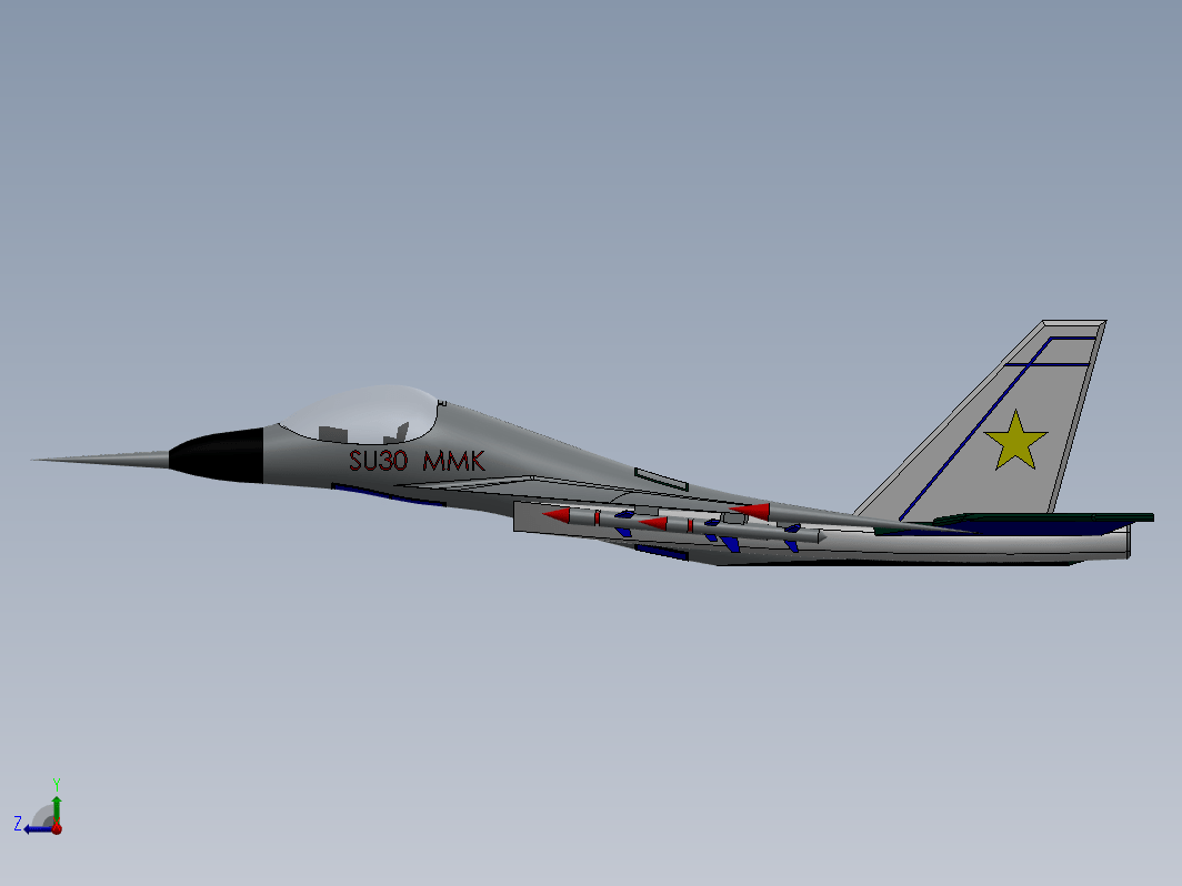 SU30 MMK苏30战斗机