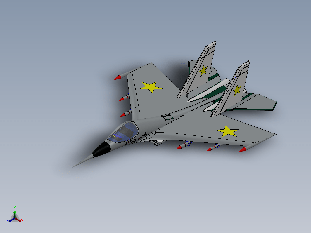 SU30 MMK苏30战斗机