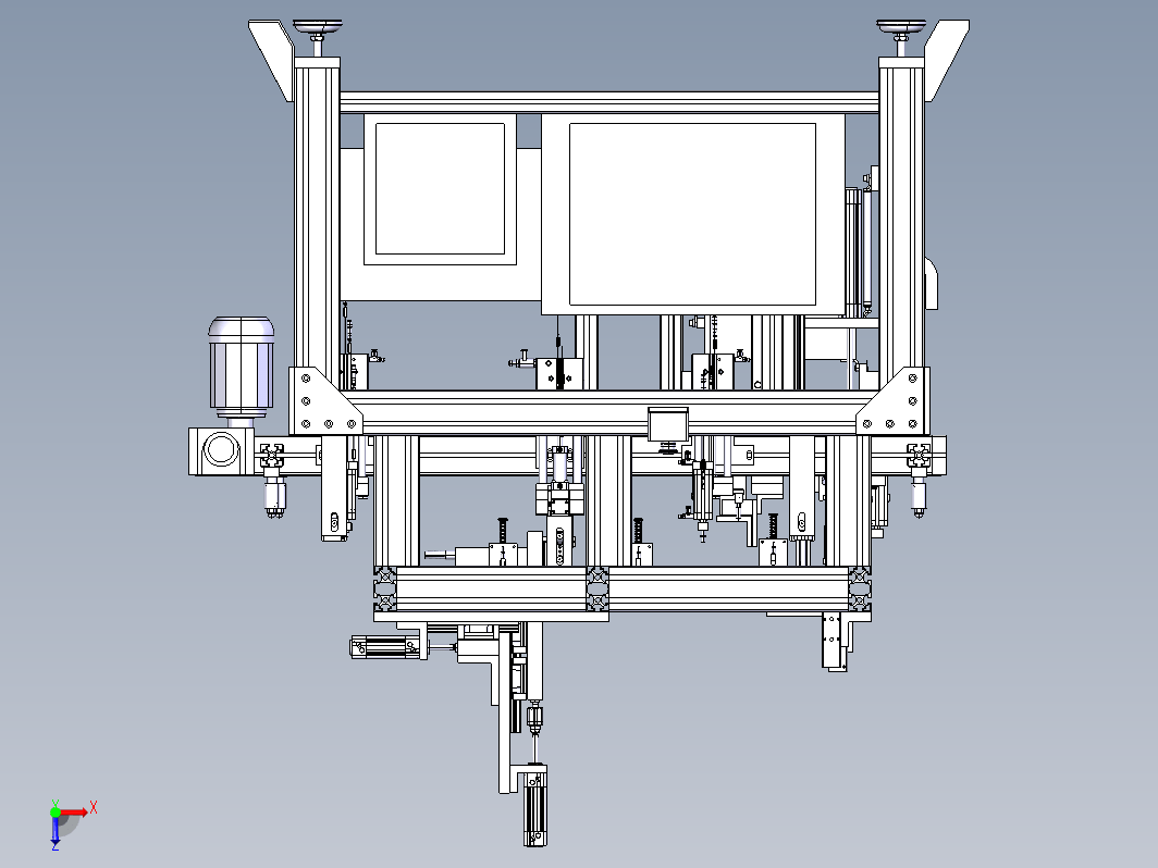 FB12001-12 OP70工位预装工作台