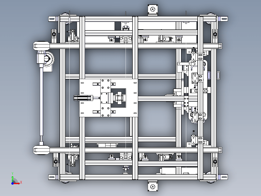 FB12001-12 OP70工位预装工作台