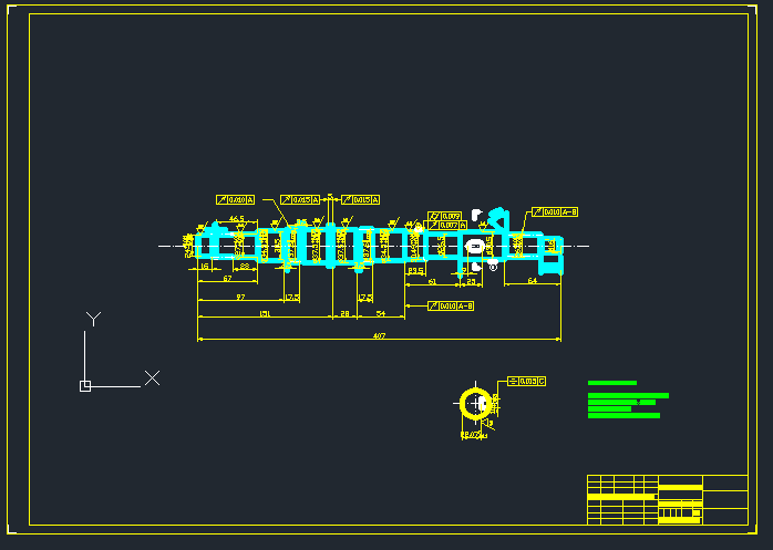 东风日产轿车变速箱课程设计（CAD+说明书）