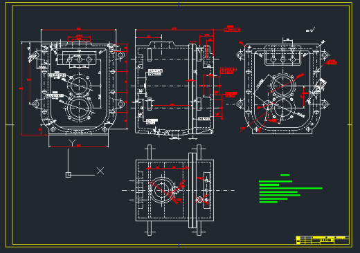 东风日产轿车变速箱课程设计（CAD+说明书）缩略图