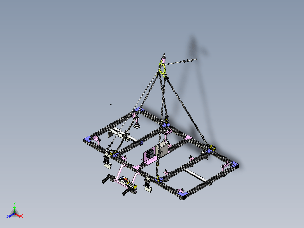 上壳体柔性吊具-吸盘式