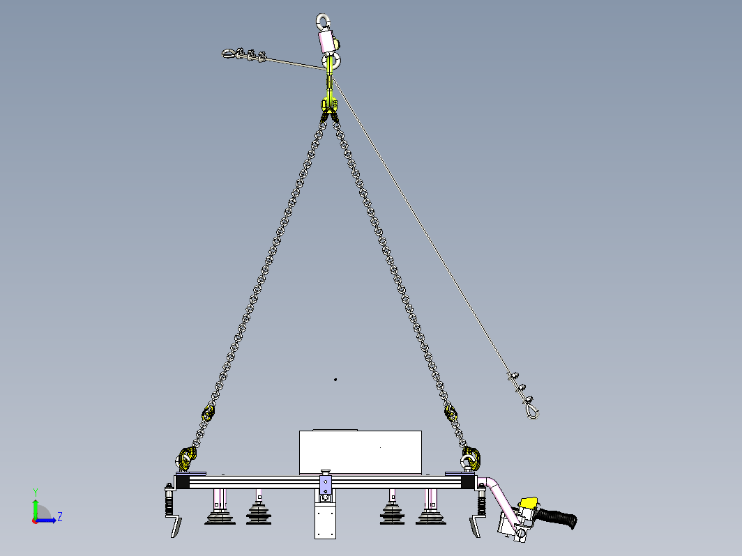 上壳体柔性吊具-吸盘式