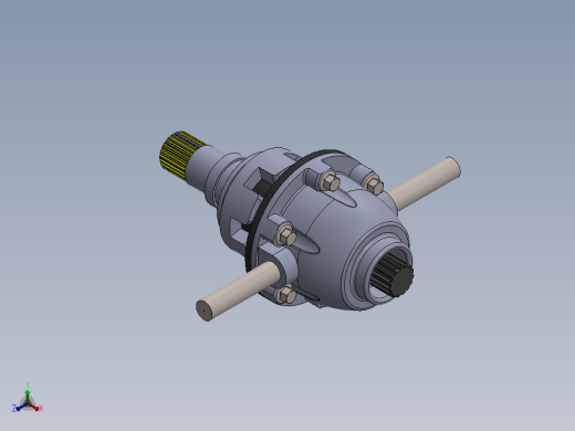 汽车齿轮差速器