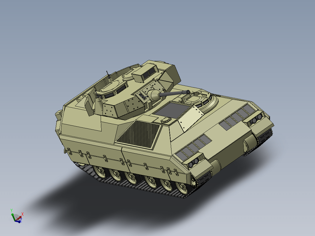 M2A2 Bradley履带式步兵战车