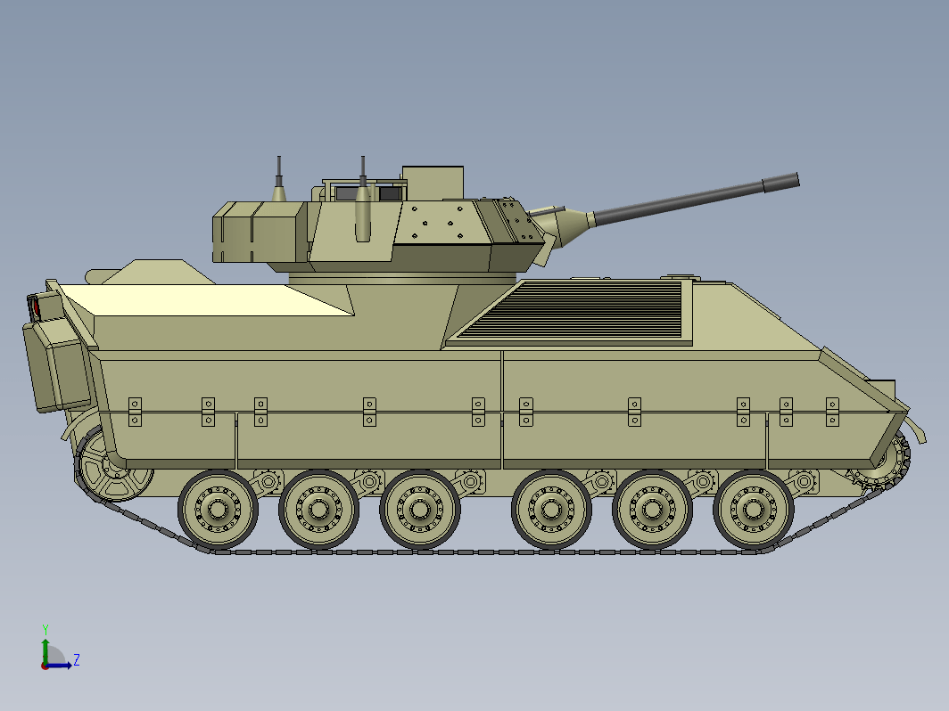 M2A2 Bradley履带式步兵战车