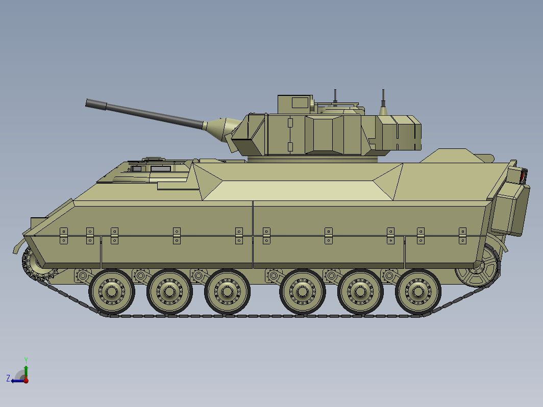 M2A2 Bradley履带式步兵战车