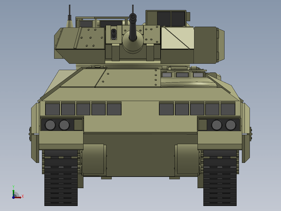 M2A2 Bradley履带式步兵战车