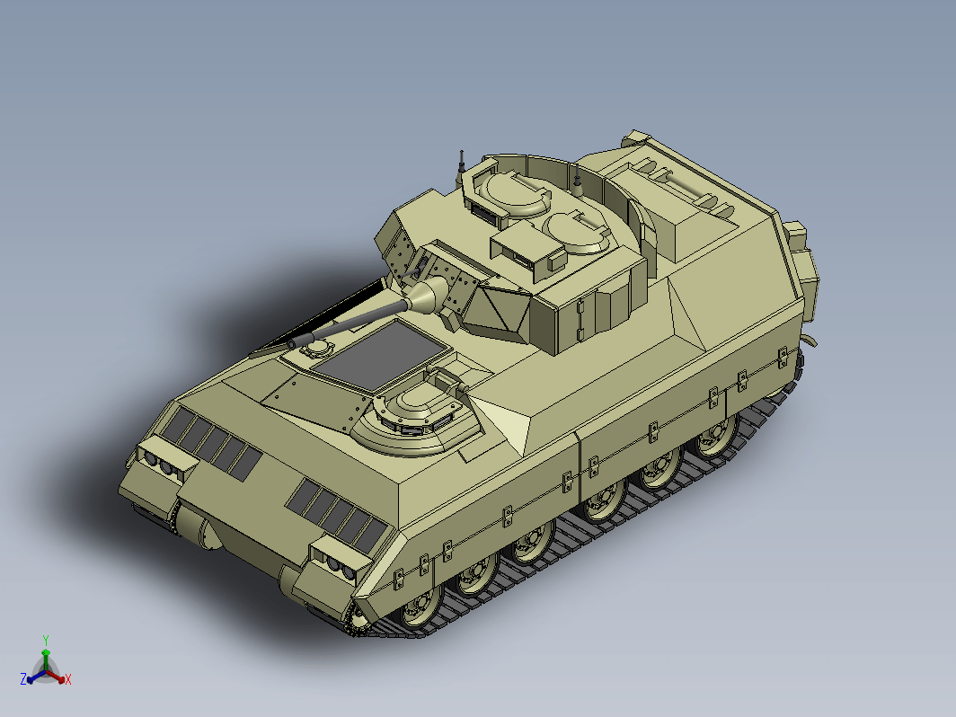 M2A2 Bradley履带式步兵战车