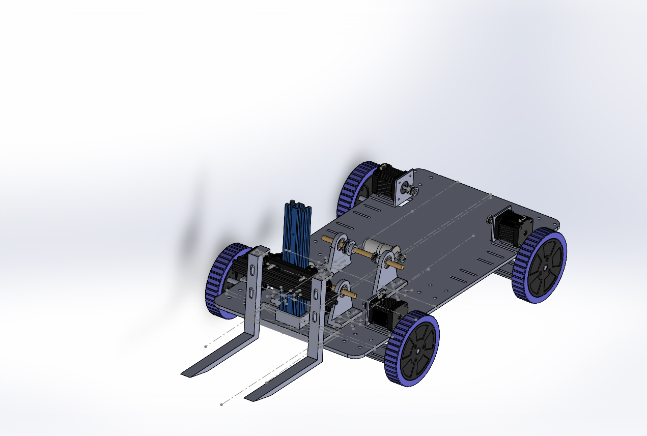 Forklift AGV叉车结构