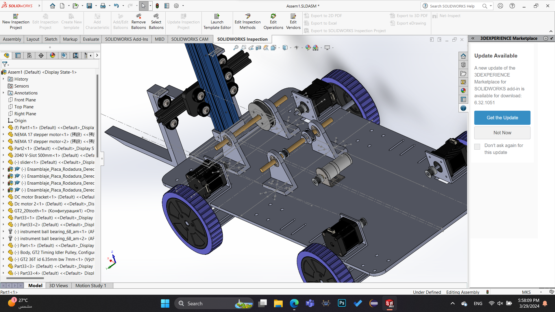 Forklift AGV叉车结构