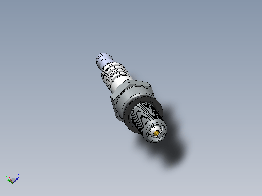 spark-plug火花塞结构模型