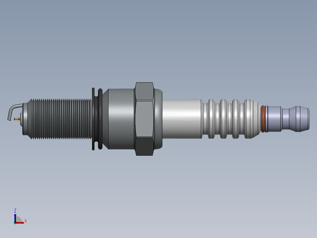 spark-plug火花塞结构模型