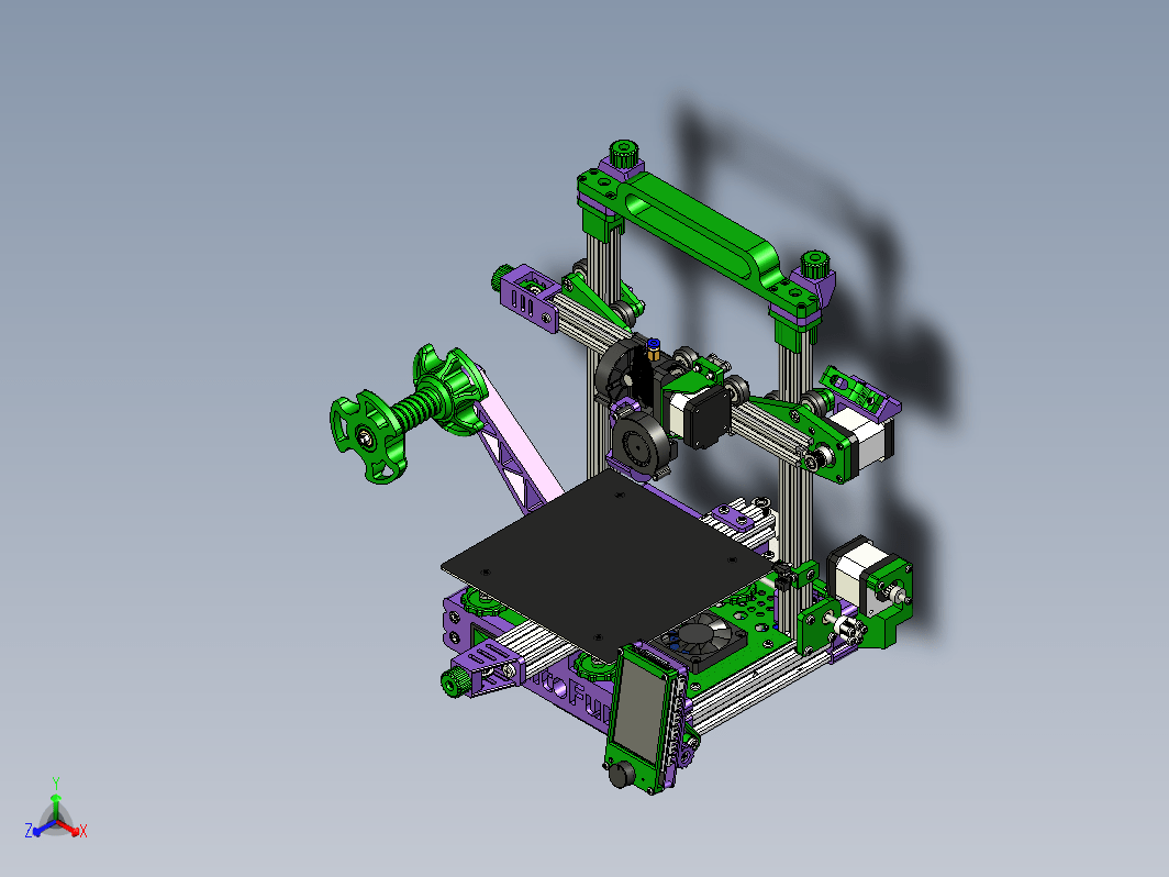 Minik 3D打印机结构