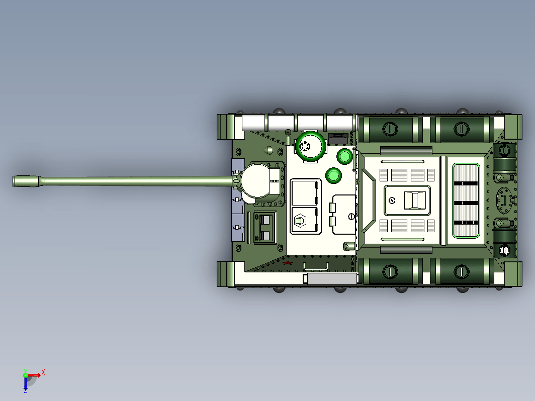 SU-100坦克歼击车