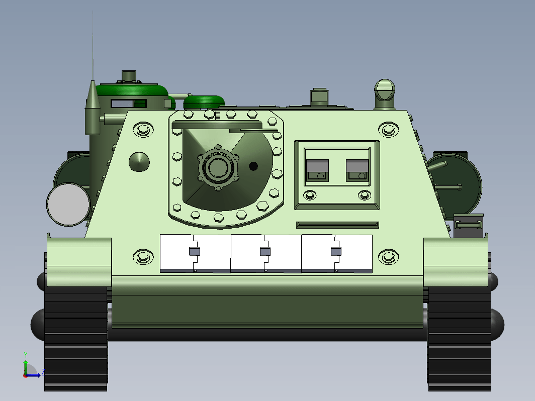 SU-100坦克歼击车