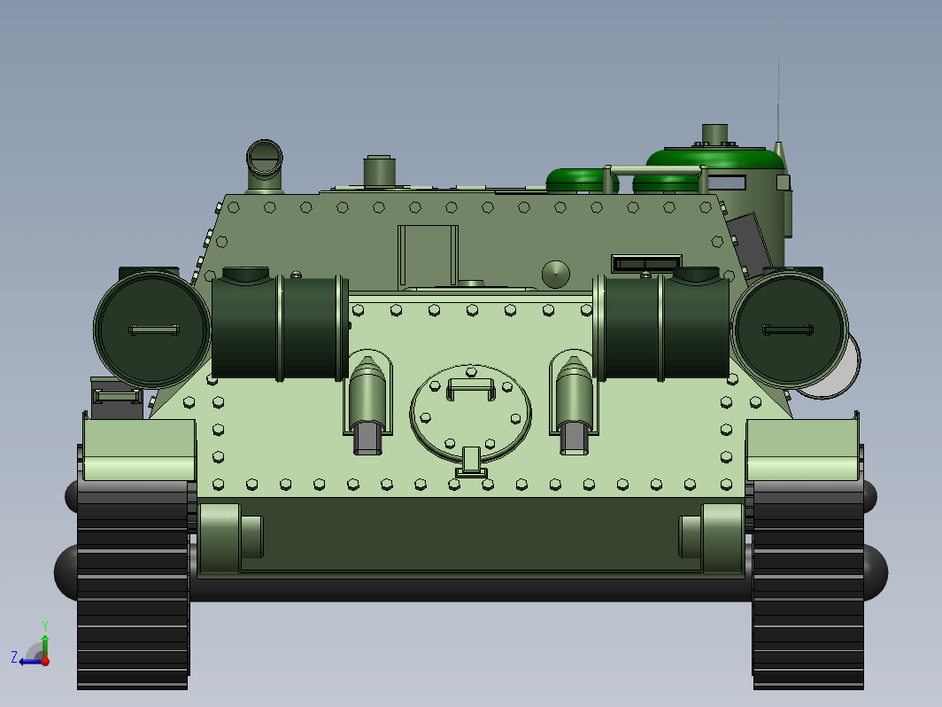 SU-100坦克歼击车