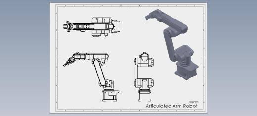 Articulated Arm Robot 铰接臂机器人缩略图