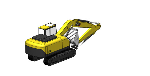 挖掘机 Pelleteuse 320 CAT缩略图