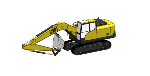 挖掘机 Pelleteuse 320 CAT缩略图