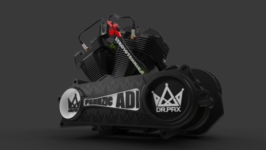摩托车发动机造型 Chopper