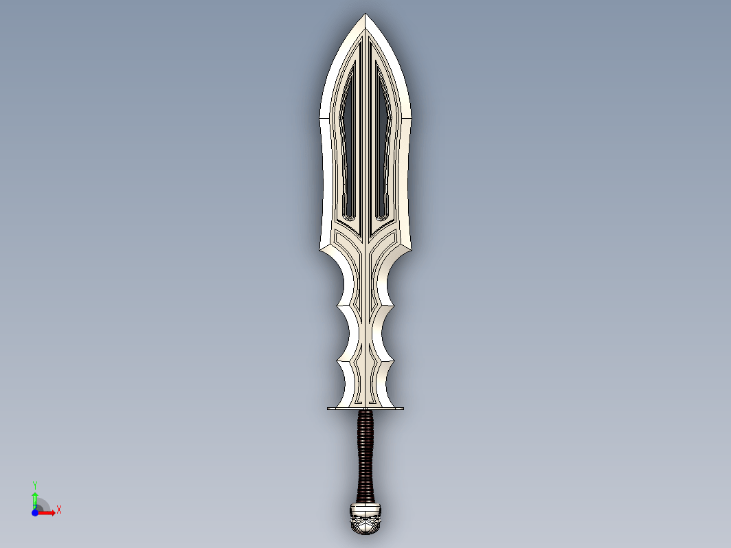 野蛮人的剑