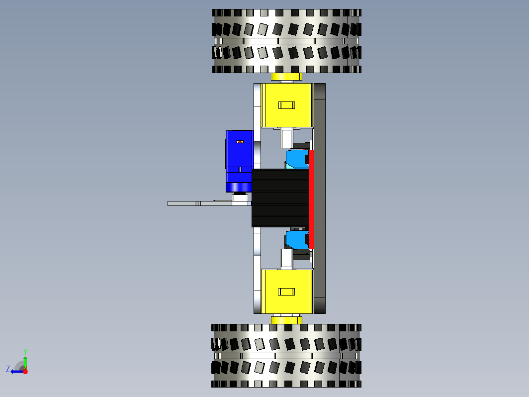 小车底盘3D图纸+STEP格式