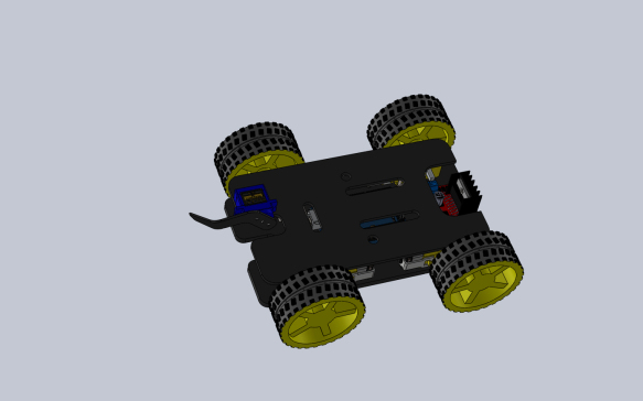 小车底盘3D图纸+STEP格式