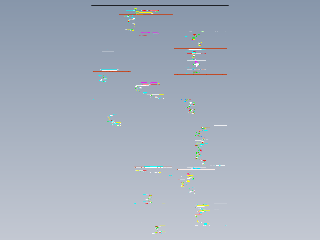 洗发水瓶盖注塑模具图纸