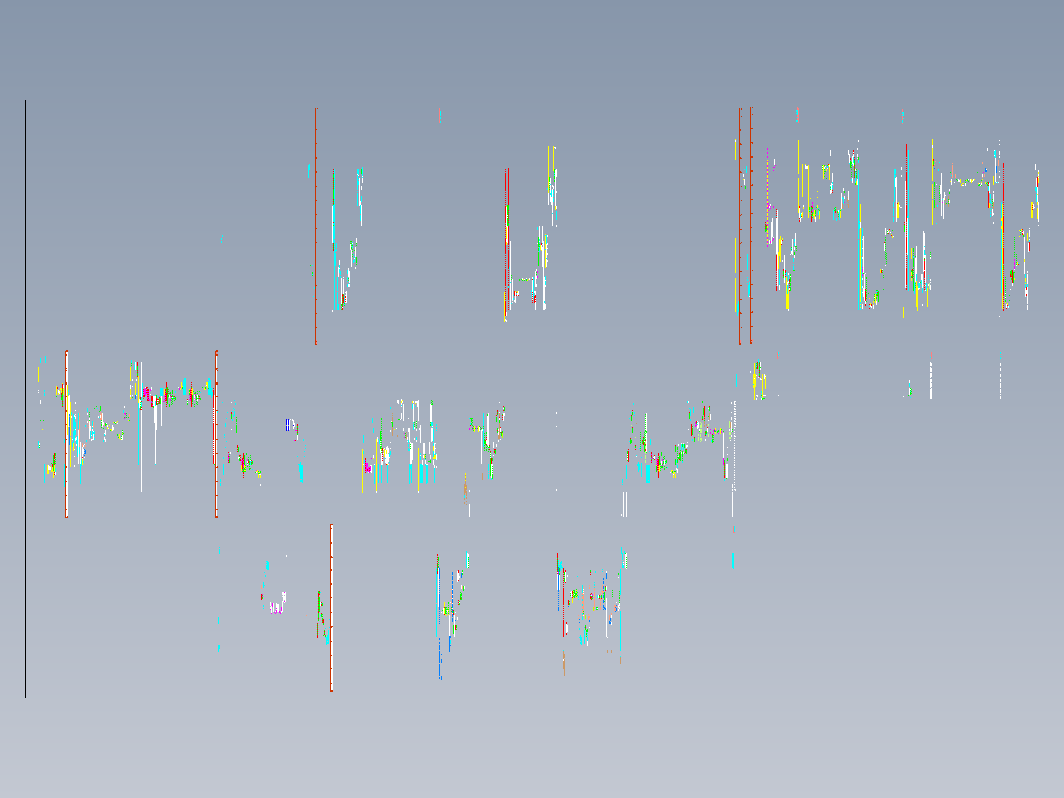 洗发水瓶盖注塑模具图纸