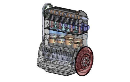 Laguna engine四冲程发动机