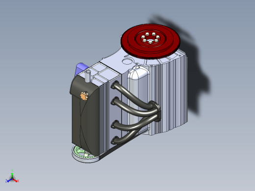 Laguna engine四冲程发动机缩略图