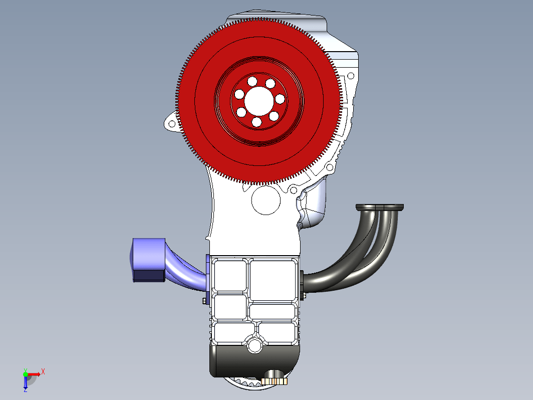 Laguna engine四冲程发动机