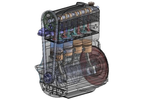 Laguna engine四冲程发动机缩略图