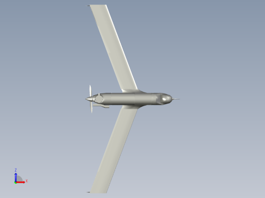 扫描鹰无人机3D缩略图